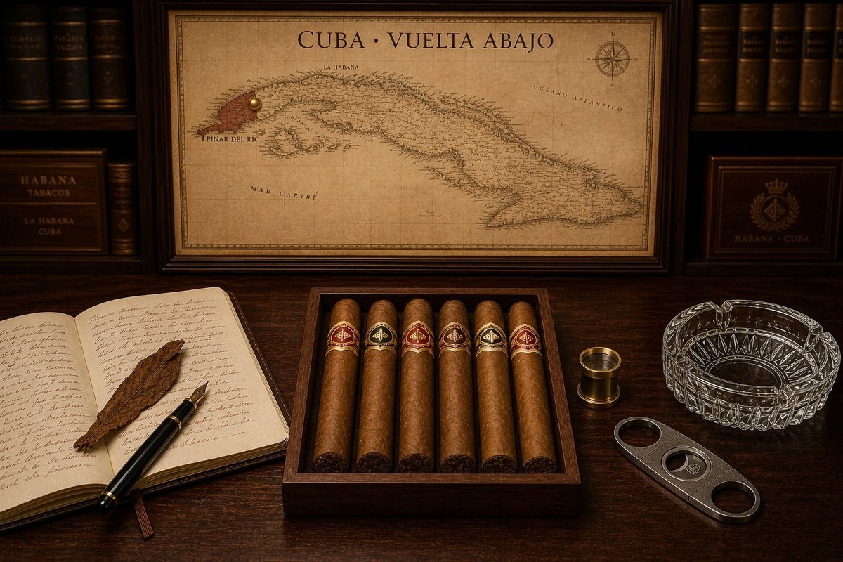 Tobacco fields in the Vuelta Abajo at golden hour