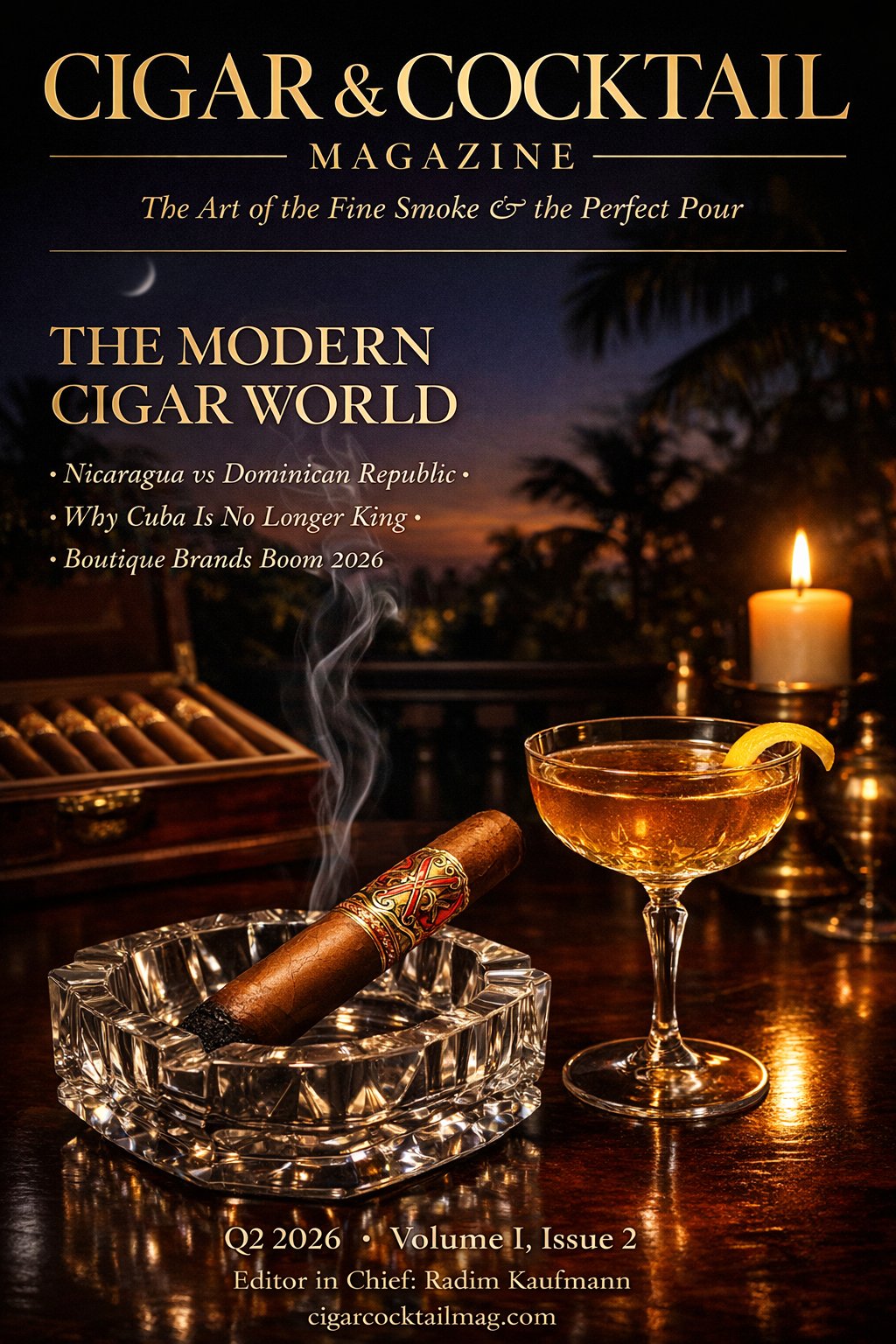 Cigar & Cocktail Magazine Q2 2026