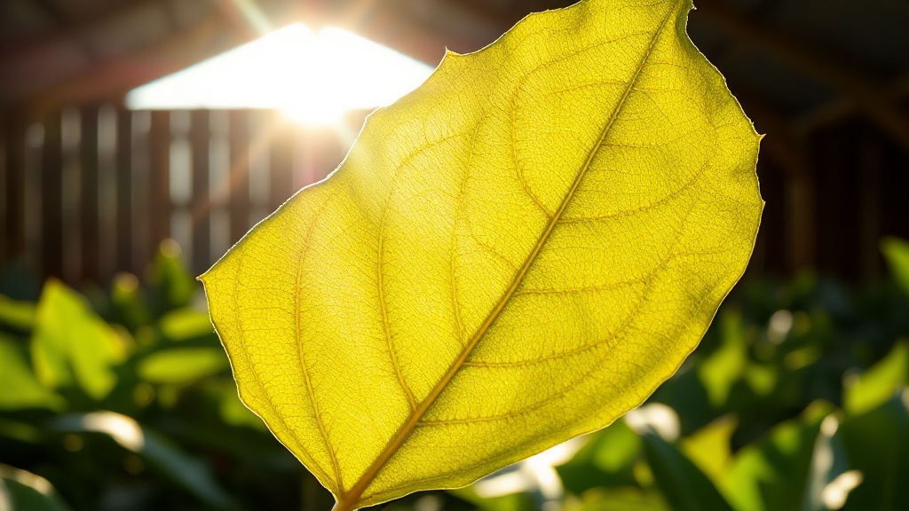 Tobacco wrapper leaves of different categories laid out on the editorial bench
